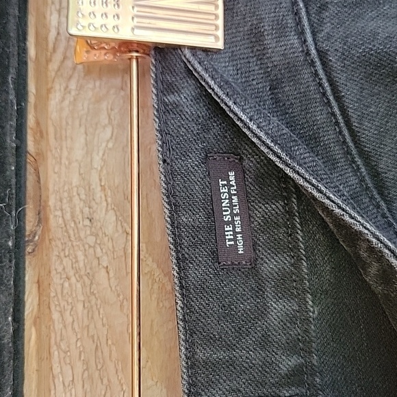 Rails Size 26 Sunset High Rise Slim Flare in Tarmac NWT - Picture 5 of 9